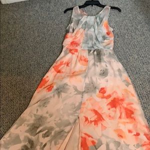 Vince Camuto long floral dress